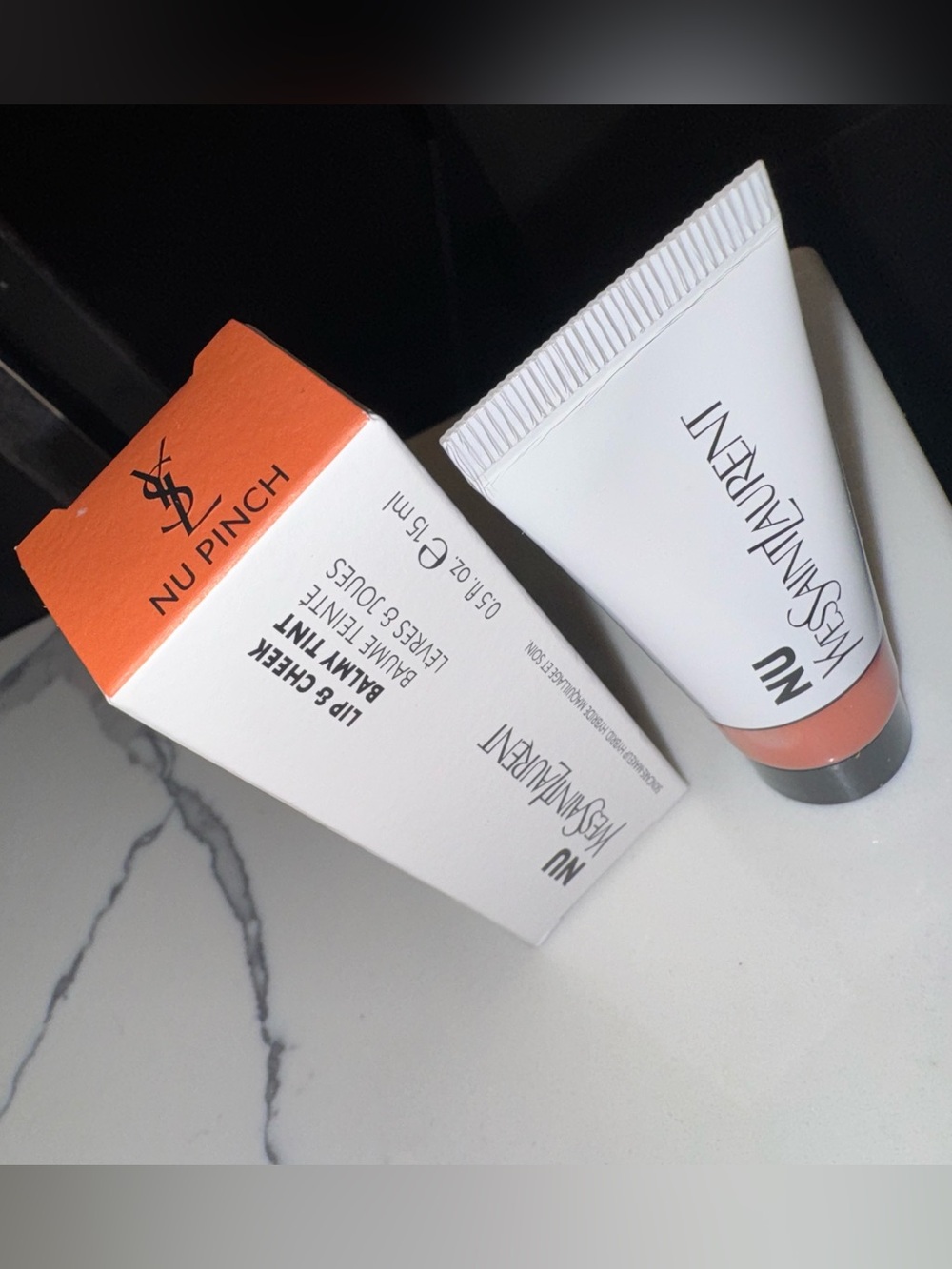 YSL NU Lip & Cheek Balmy Tint — NU Pinch - NIB